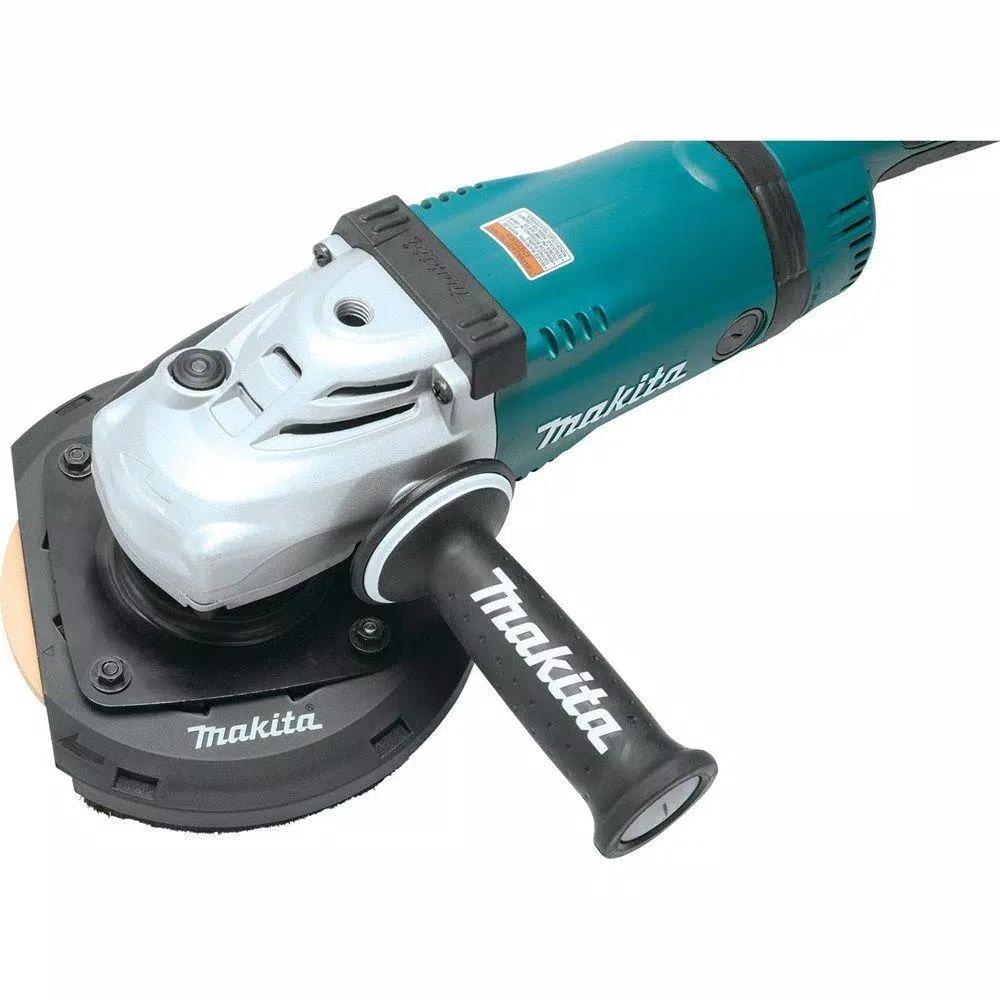 Makita 7 in. Grinder Dust Shroud (195368-6) with Spring-Loaded Suspension