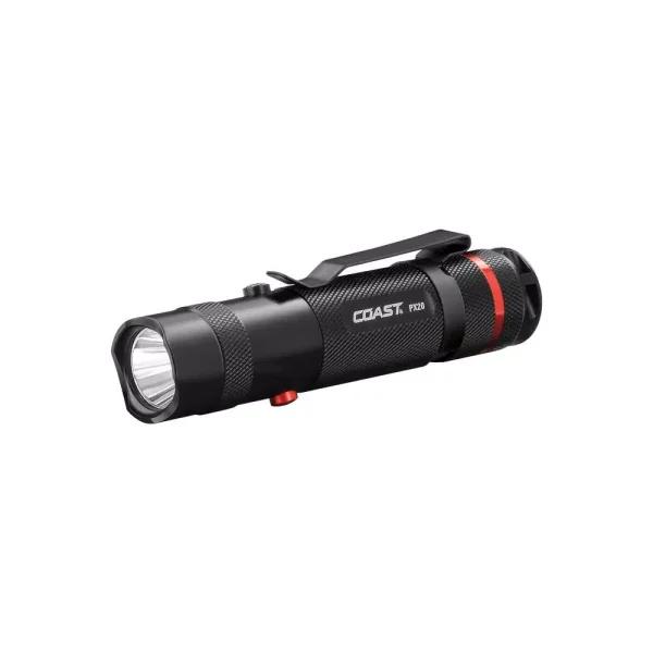 Coast PX20 315 Lumen Dual Color White and Red LED Flashlight