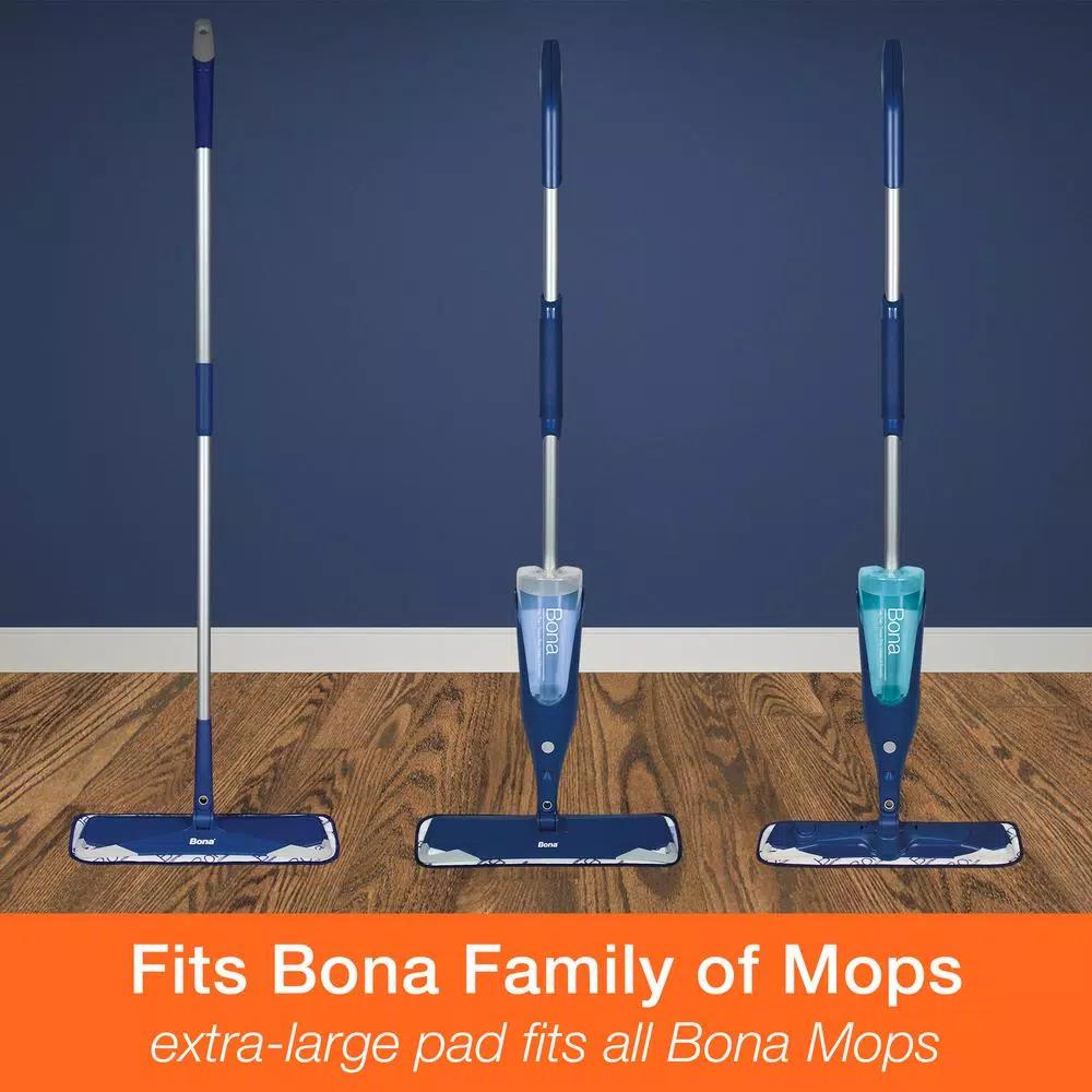 Bona Microfiber Dusting Pad for Hardwood, Stone, Tile, and Laminate Floors