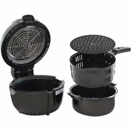 Elite Platinum 3.5 Qt. Digital Air Fryer, 6 Quick Menu Functions, Black thumbnail 2