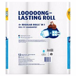 Charmin Ultra Strong Toilet Paper, Mega Plus Rolls, 12 Count thumbnail 5
