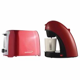 Brentwood Appliances Brentwood Red Single Serve 1-Cup Coffee Maker with Mug thumbnail 1