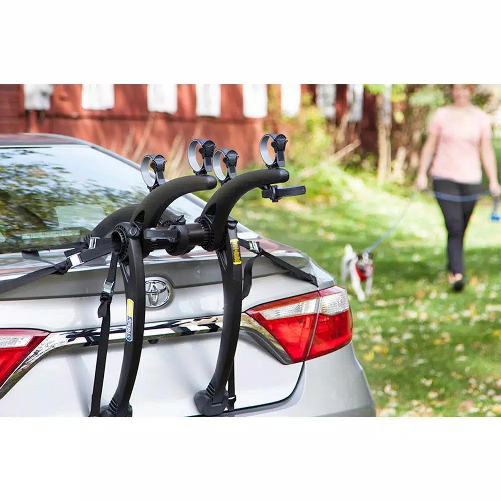 Saris Bones 2-Bike Trunk Mount Bike Rack, 70 lbs Capacity