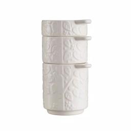 Mason Cash In the Forest 4-Piece Cream Stoneware Measuring Cups and Jug Set thumbnail 2
