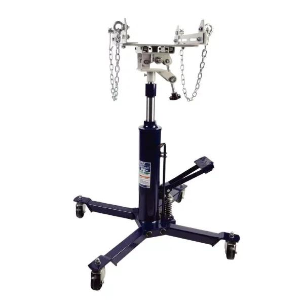 TCE 1/2-Ton Double Ram Hydraulic Transmission Jack, 1000 lb Capacity