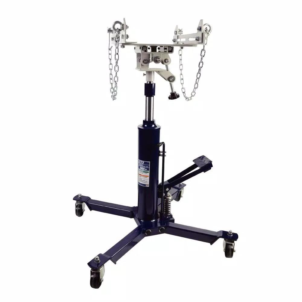 TCE 1/2-Ton Double Ram Hydraulic Transmission Jack, 1000 lb Capacity