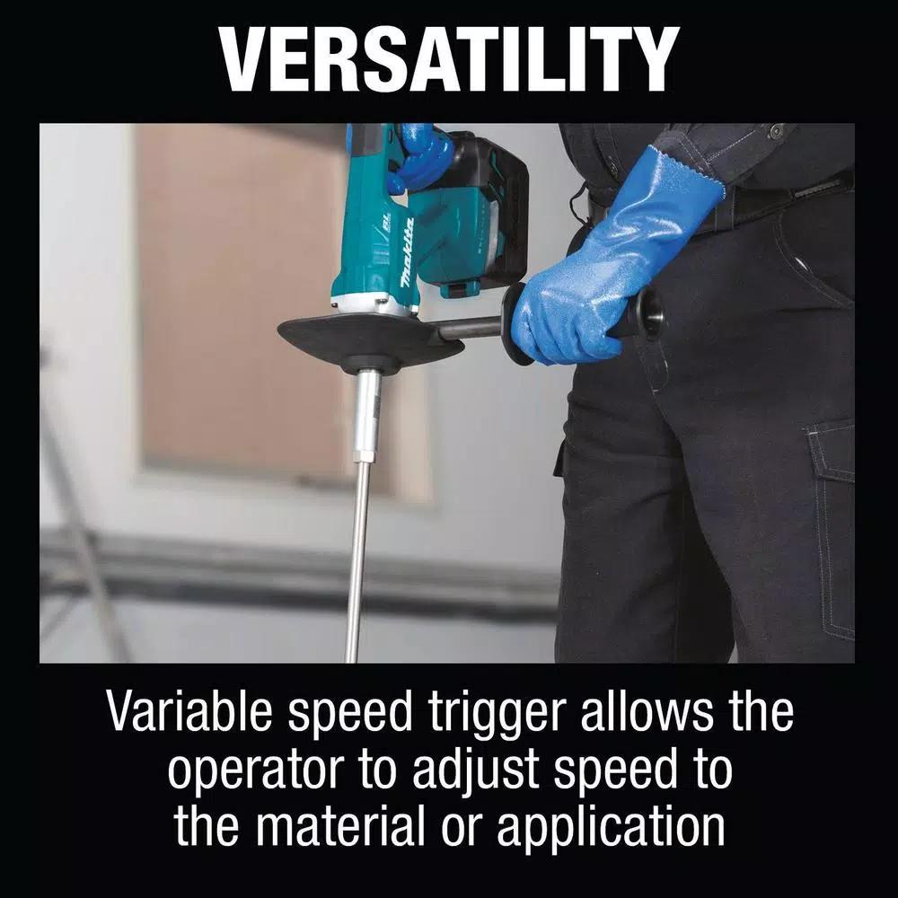 Makita 18V LXT Brushless Cordless 1/2 in. Mixer Kit with 5.0Ah Battery