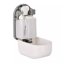 Alpine Industries 1100ml Automatic Liquid Gel Hand Sanitizer & Soap Dispenser, White thumbnail 2