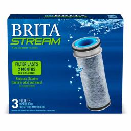 Brita Stream Replacement Water Filter Cartridges, BPA-Free, 3-Pack thumbnail 2