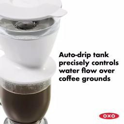 OXO Good Grips 1.5-Cup Pour-Over Coffee Maker with Water Tank, White thumbnail 14