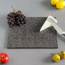 Unbranded 12 in. x 16 in. Granite Cutting Board - Modern Rectangular Stone Pastry & Prep Board thumbnail 6