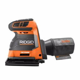 RIDGID 18V OCTANE Cordless Brushless 3-Speed 1/4 Sheet Sander Kit with 2.0 Ah Battery and Charger thumbnail 4