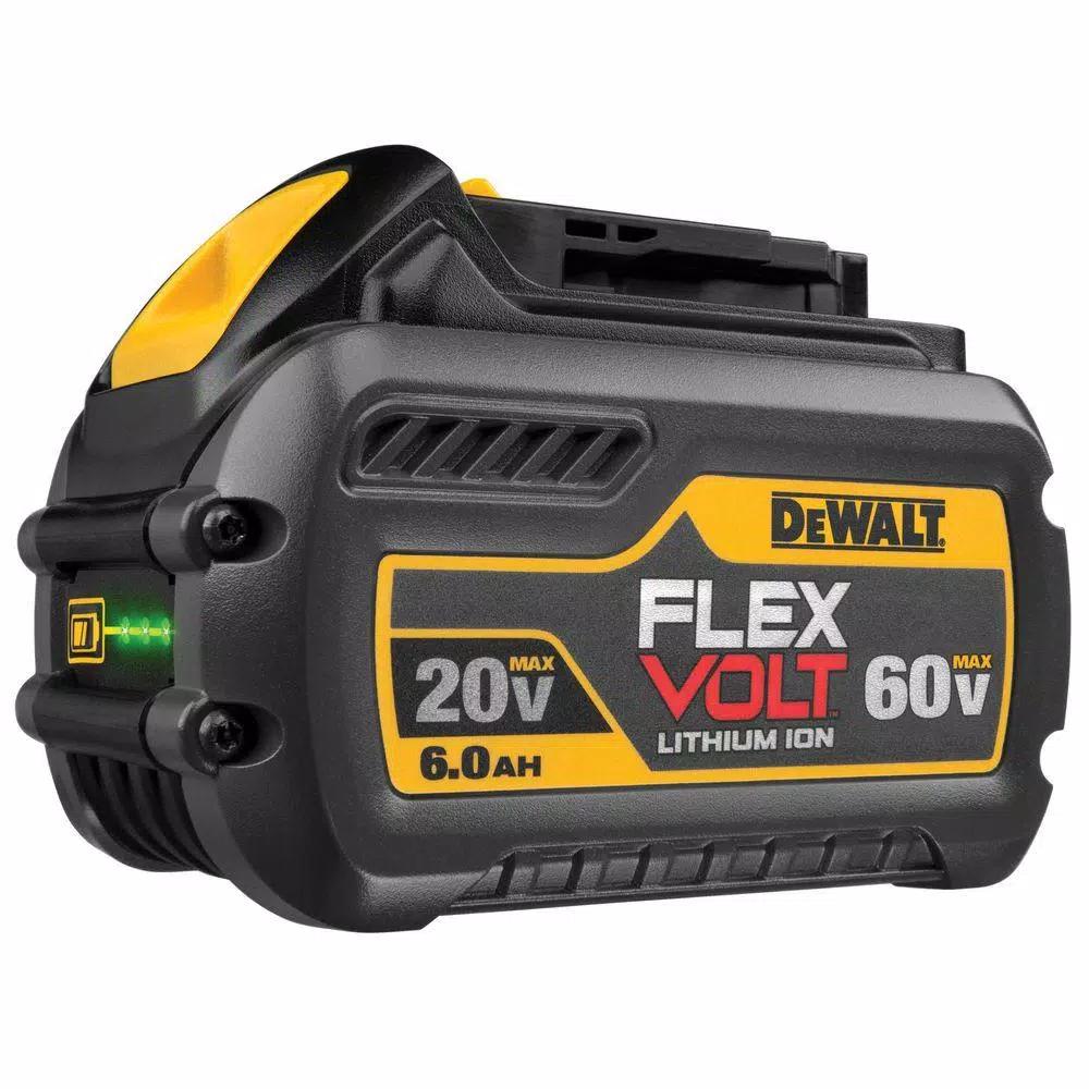 DEWALT FLEXVOLT 6.0 Ah 20V/60V MAX Lithium-Ion Battery and 6 Amp Charger Kit