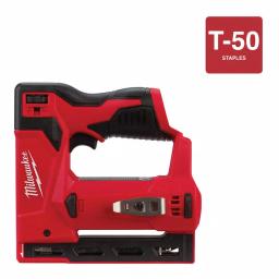 Milwaukee M12 12V Lithium-Ion Cordless 3/8 in. Crown Stapler (Tool-Only) thumbnail 4