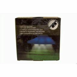 DEERPORT DECOR 4-Light LED Outdoor Spot Light Set for Gazebos and Camping Tents (2-Pack) thumbnail 3