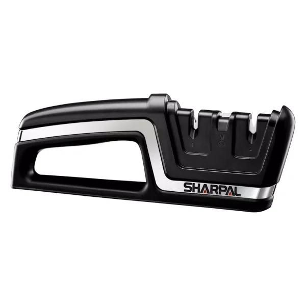 Sharpal 190N Knife and Scissors Sharpener - Classic Two-Stage Manual Sharpener