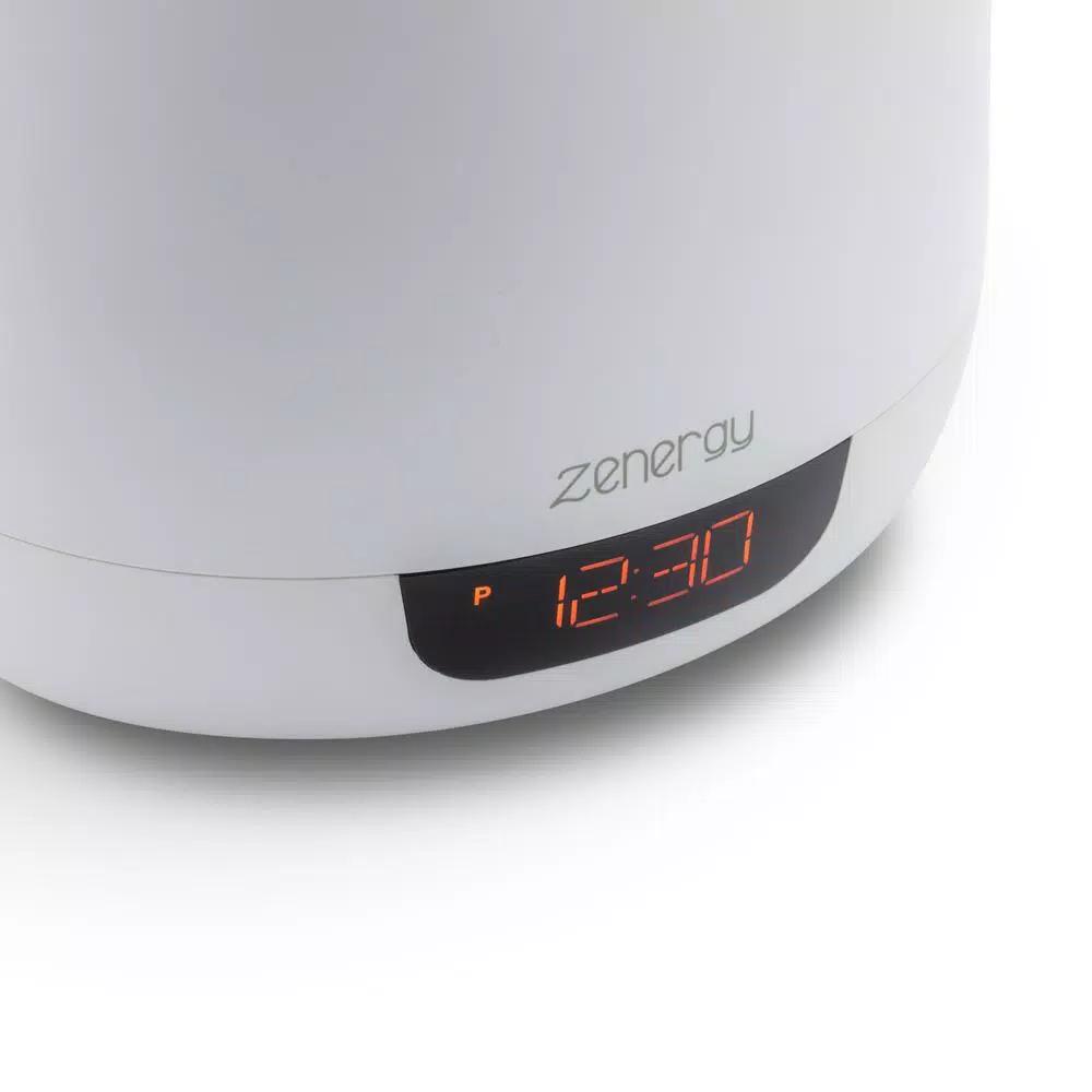 iHome Zenergy Aroma Dream iZA40W White Essential Oil Diffuser & Sound Therapy Alarm Clock