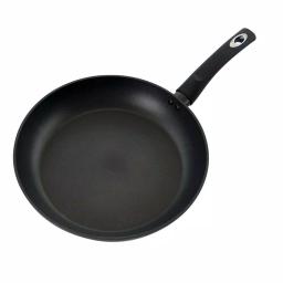Oster Cuisine Bissett 12 in. Aluminum Nonstick Frying Pan, Black thumbnail 1