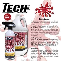 TECH Stain Remover, 128 oz. Liquid Fabric & Carpet Cleaner thumbnail 3