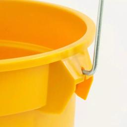 TAFCO PRODUCTS Tafco 3.5 Gal. Yellow Round Utility ECO Bucket, 100% Recycled Plastic with Easy Pour Spout thumbnail 6