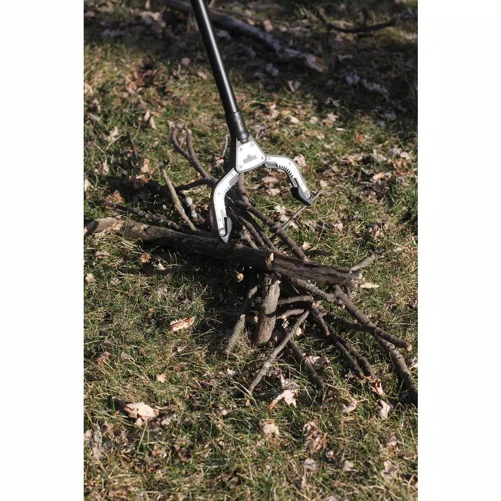 Unger 42.5 in. Steel-Rubber Rugged Trash Reacher Grabber for Heavy Duty Outdoor Use