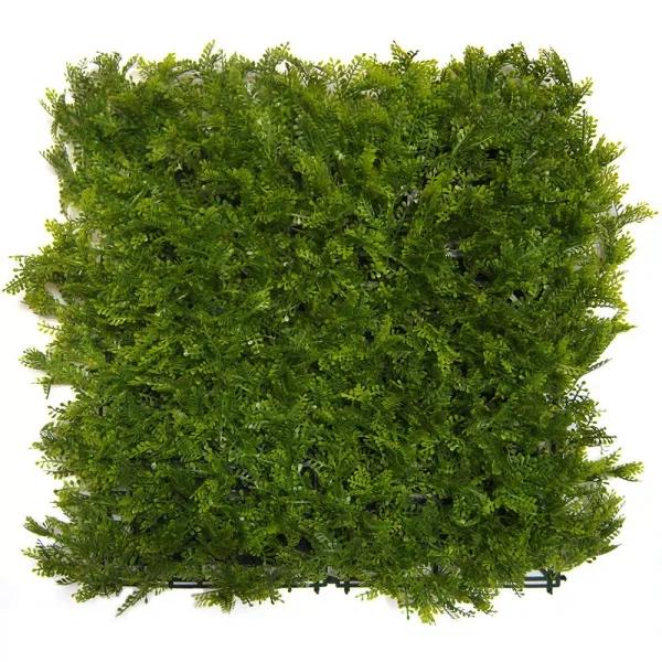 Unbranded Greensmart Decor 20 in. x 20 in. Artificial Fern Wall Panels, Set of 4