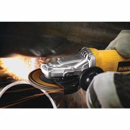 DEWALT 9 Amp Corded Small Angle Grinder, 4.5-in to 5-in, 12,000 RPM, Low-Profile Design thumbnail 2