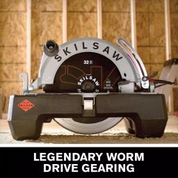SKILSAW Super SAWSQUATCH 16-5/16 in. 15 Amp Worm Drive Circular Saw with Magnesium Construction thumbnail 2