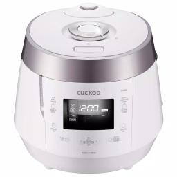 Cuckoo 10-Cup High Pressure Rice Cooker, CRP-P1009SW, White thumbnail 1