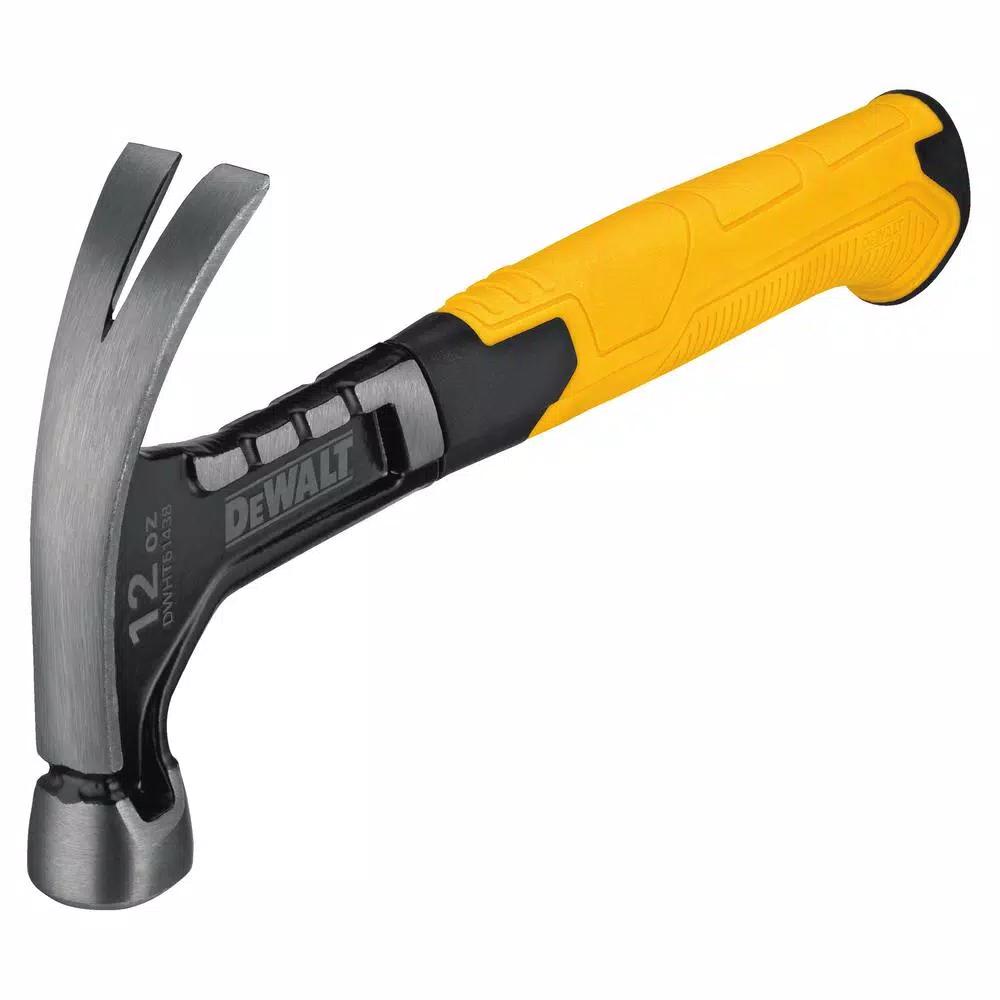 DEWALT 12 oz. Steel Curve Claw Hammer with Composite Handle