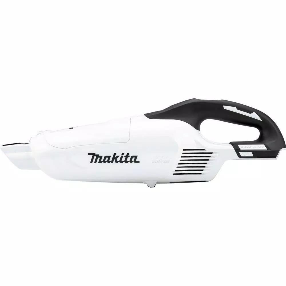 Makita 18V LXT Brushless Cordless 3-Speed Vacuum with White Cyclonic Attachment (Tool-Only)