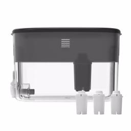 DRINKPOD Alkaline Water Dispenser 2.4 Gal. Countertop Filtration System, 3-Pack with 3 Filters thumbnail 1