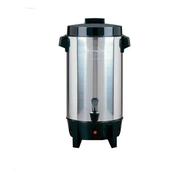 West Bend 30-Cup Polished Aluminum Coffee Urn with Automatic Temperature Control