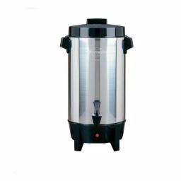 West Bend 30-Cup Polished Aluminum Coffee Urn with Automatic Temperature Control thumbnail 1