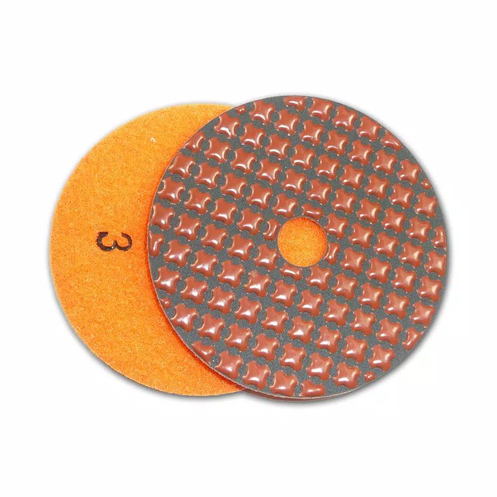 Monster 4 in. 5-Step Dry Diamond Polishing Pad - Step 3 (400 Grit)