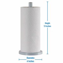Laura Ashley Speckled Paper in White Paper Towel Holder thumbnail 2