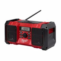 Milwaukee M18 18V Lithium-Ion Cordless Jobsite Radio with INKZALL Marker thumbnail 5