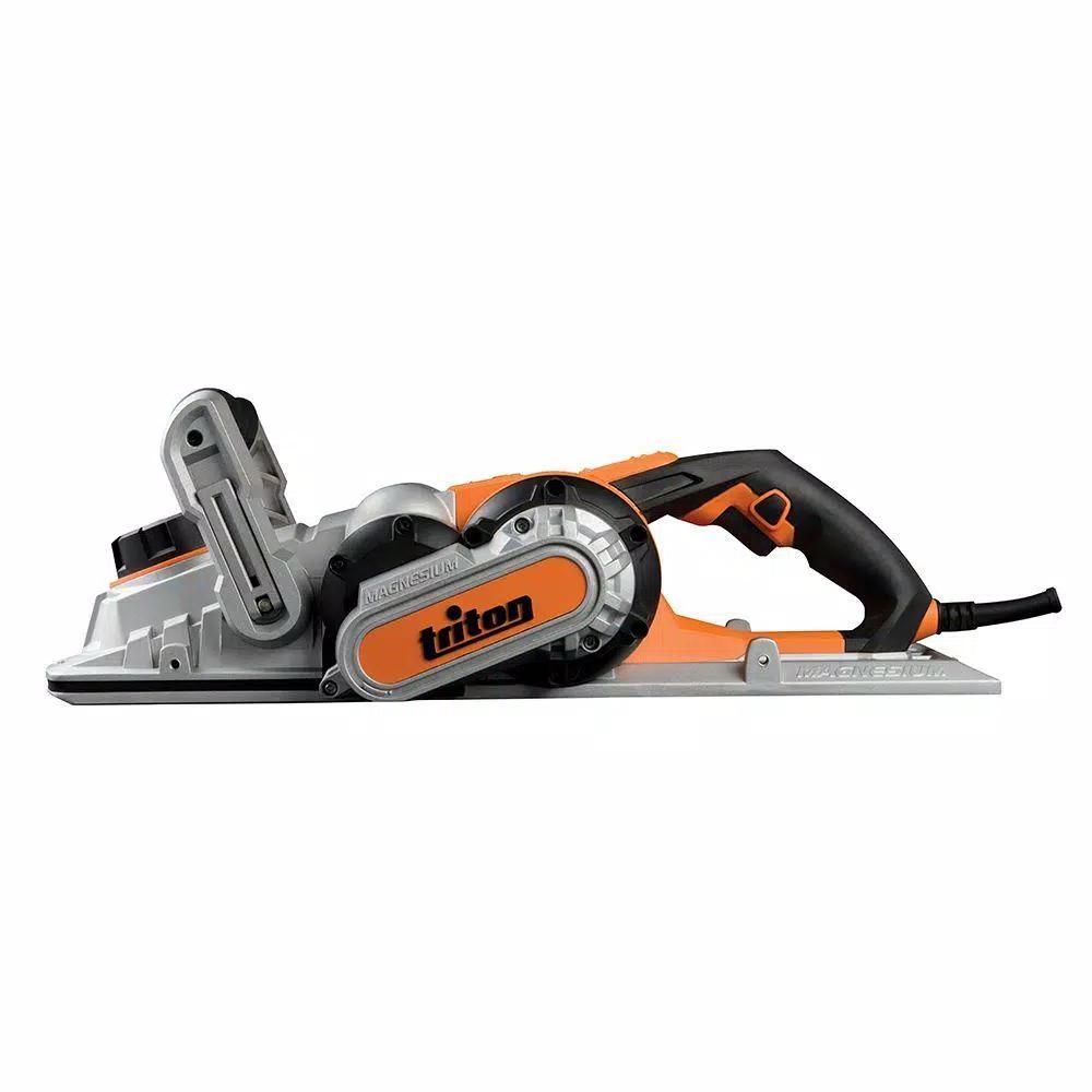 Triton TPL180 7 in. Triple-Blade Corded Power Planer, 1500W, 12.5 Amp