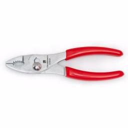 GEARWRENCH 6.5 in. Slip Joint Pliers with Shear-Style Wire Cutter and Dipped Grips thumbnail 1