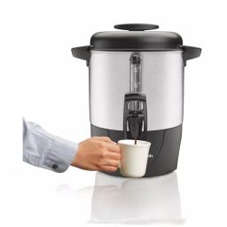 Hamilton Beach 40-Cup Stainless Steel Coffee Urn, Electric Server with Dual Heaters thumbnail 1