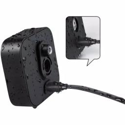 Wasserstein Weatherproof Power Cable for Blink Outdoor, XT and XT2 Cameras - 16 ft. (2-Pack, Black) thumbnail 4
