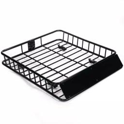 Stark Universal Roof Basket Cargo Carrier with Rack Extensions, 150 lb Capacity, Black thumbnail 4
