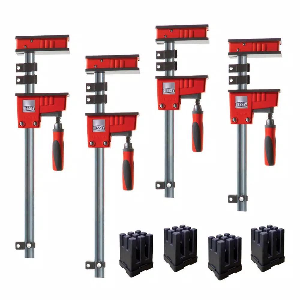Bessey K BODY REVOlution Framing Kit with KRE3.524, KRE3.540, and 4 KP Blocks