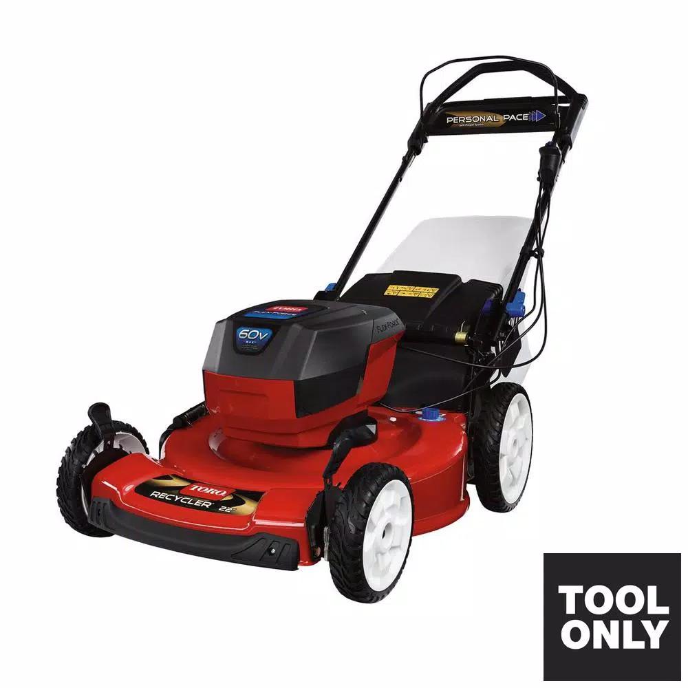 Toro 22 in. Recycler 60V Max Cordless Self-Propelled Walk Behind Mower - Tool Only