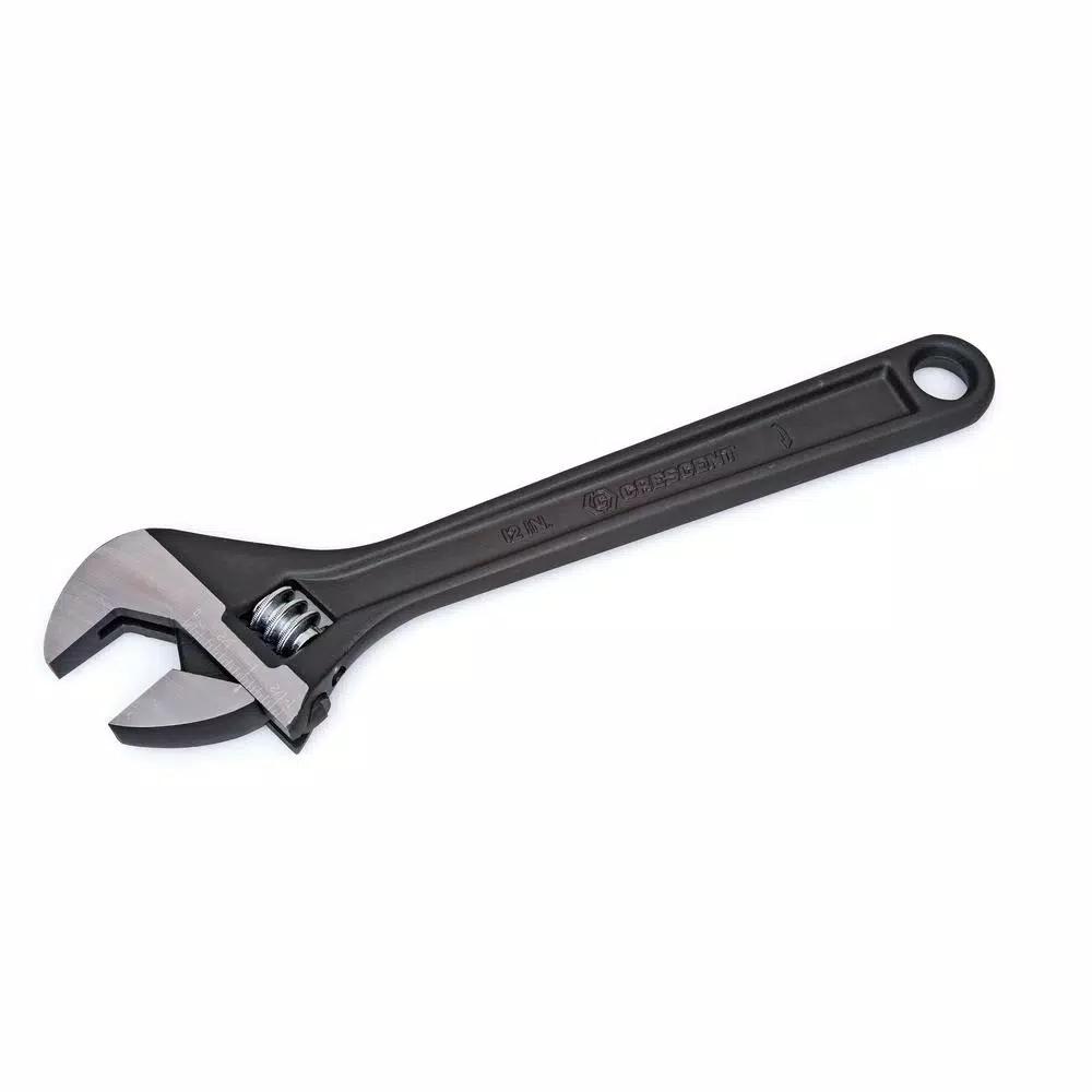 Crescent 12 in. Adjustable Wrench, Alloy Steel with Laser Etched Scale