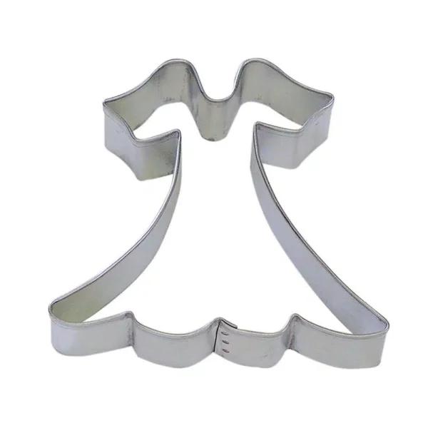 CybrTrayd-R&M 12-Piece Heavy-Duty Tinplated Steel Cookie Cutter Set with Recipe