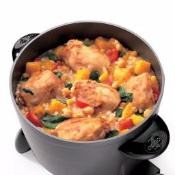 Presto Options 6 Qt. Electric Multi-Cooker and Deep Fryer, Dark Gray thumbnail 4