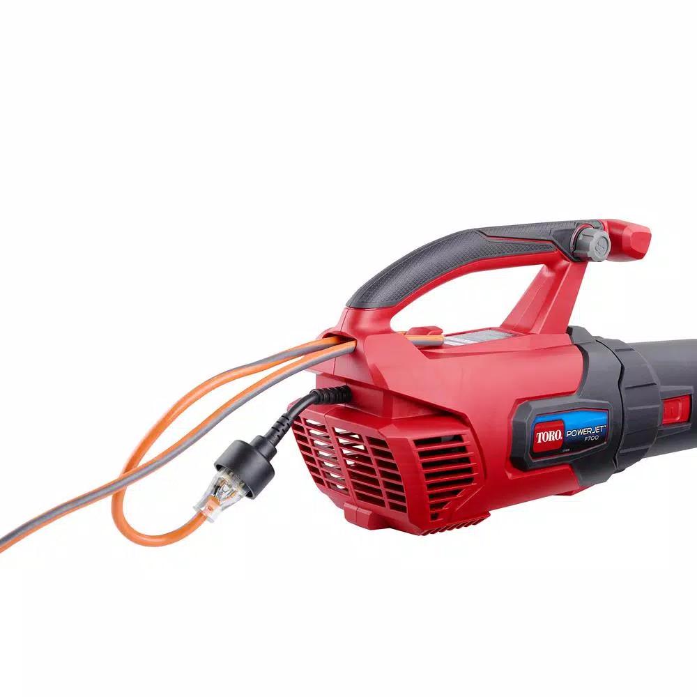 Toro PowerJet F700 12 Amp Electric Handheld Leaf Blower, 725 CFM, 140 MPH
