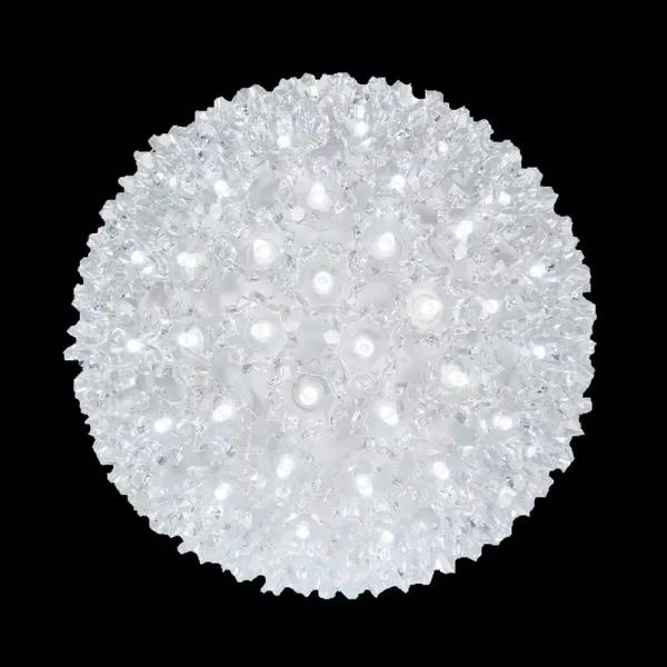 Wintergreen Lighting 6 in. 70-Light LED Cool White Twinkle Starlight Sphere