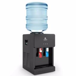 Avalon Countertop Top Loading Water Cooler Dispenser, Hot & Cold, Black thumbnail 3
